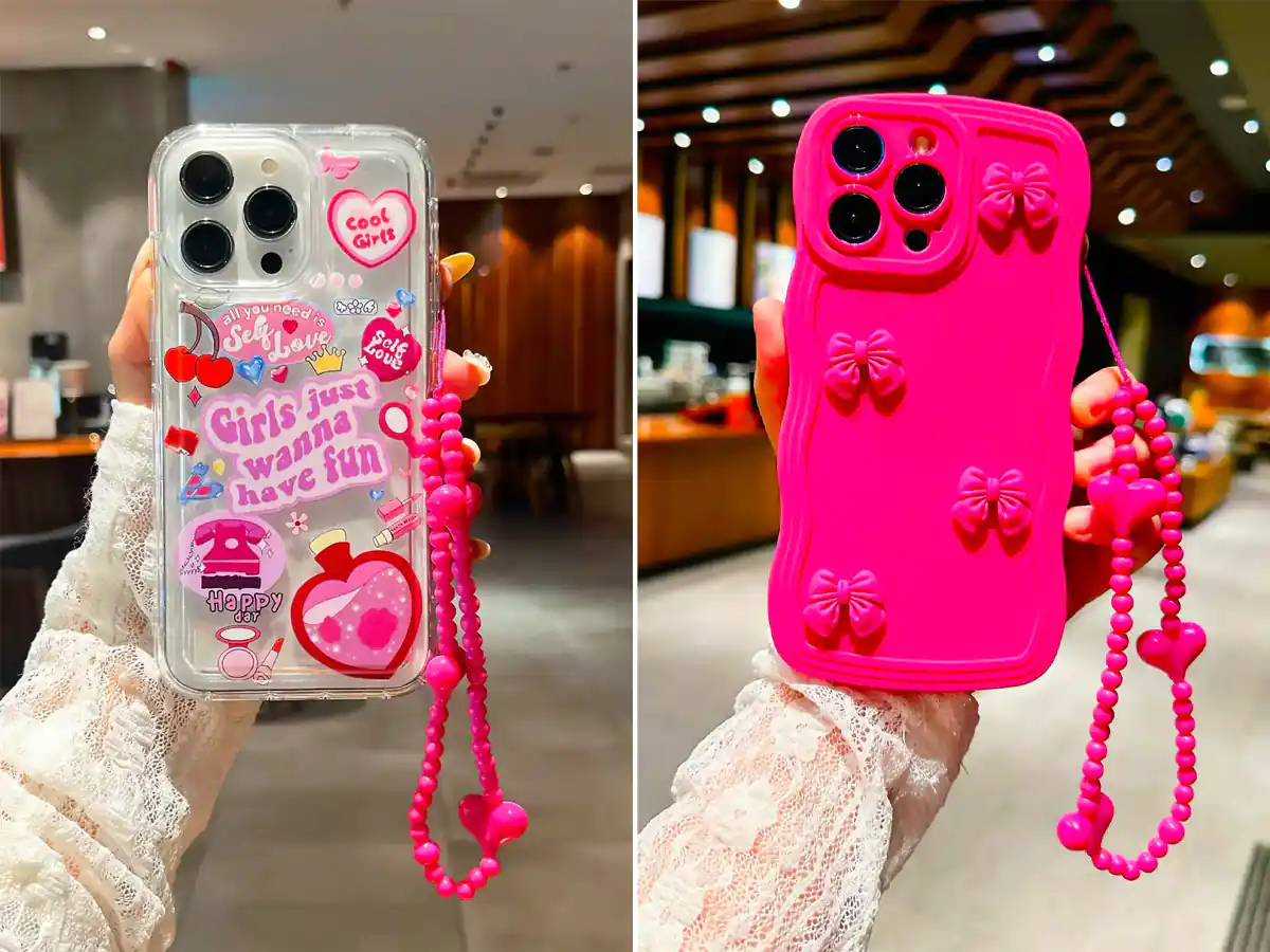 قاب گوشی بند دار شیک