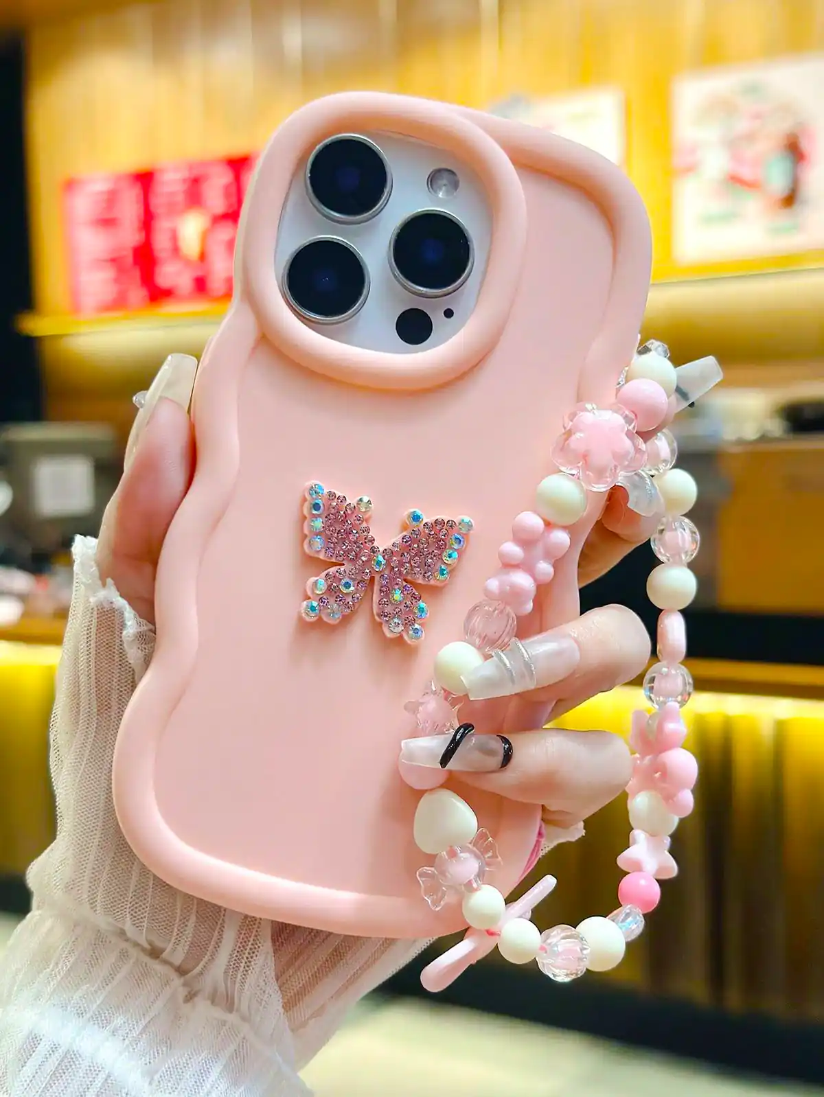 قاب گوشی بند دار شیک