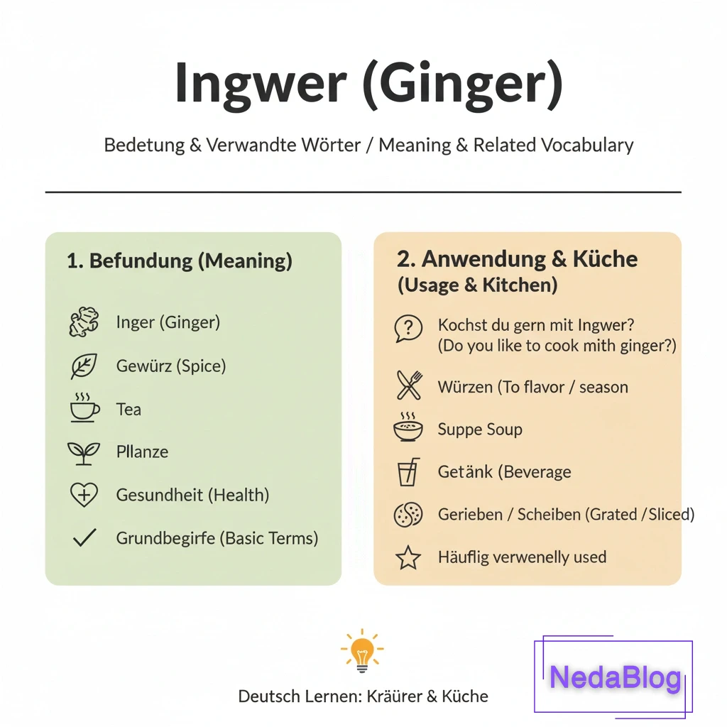 زنجبیل به آلمانی