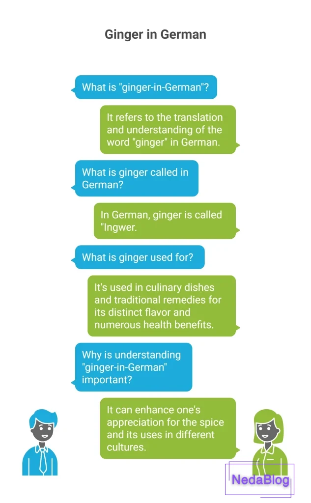 زنجبیل به آلمانی