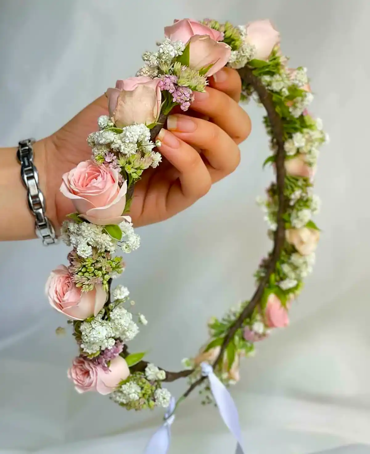 گل دستبندی مراسم عقد