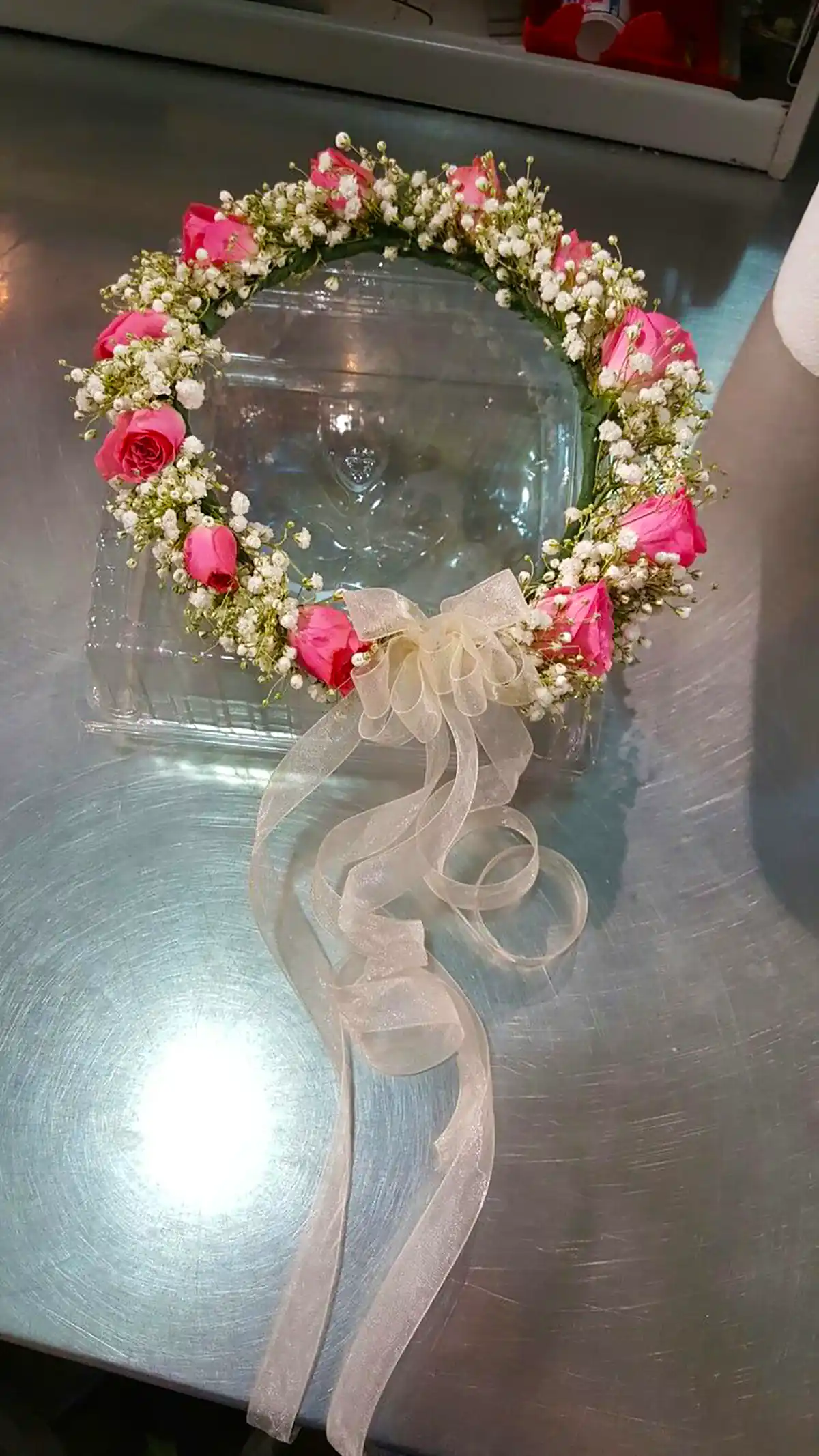 گل دستبندی مراسم عقد