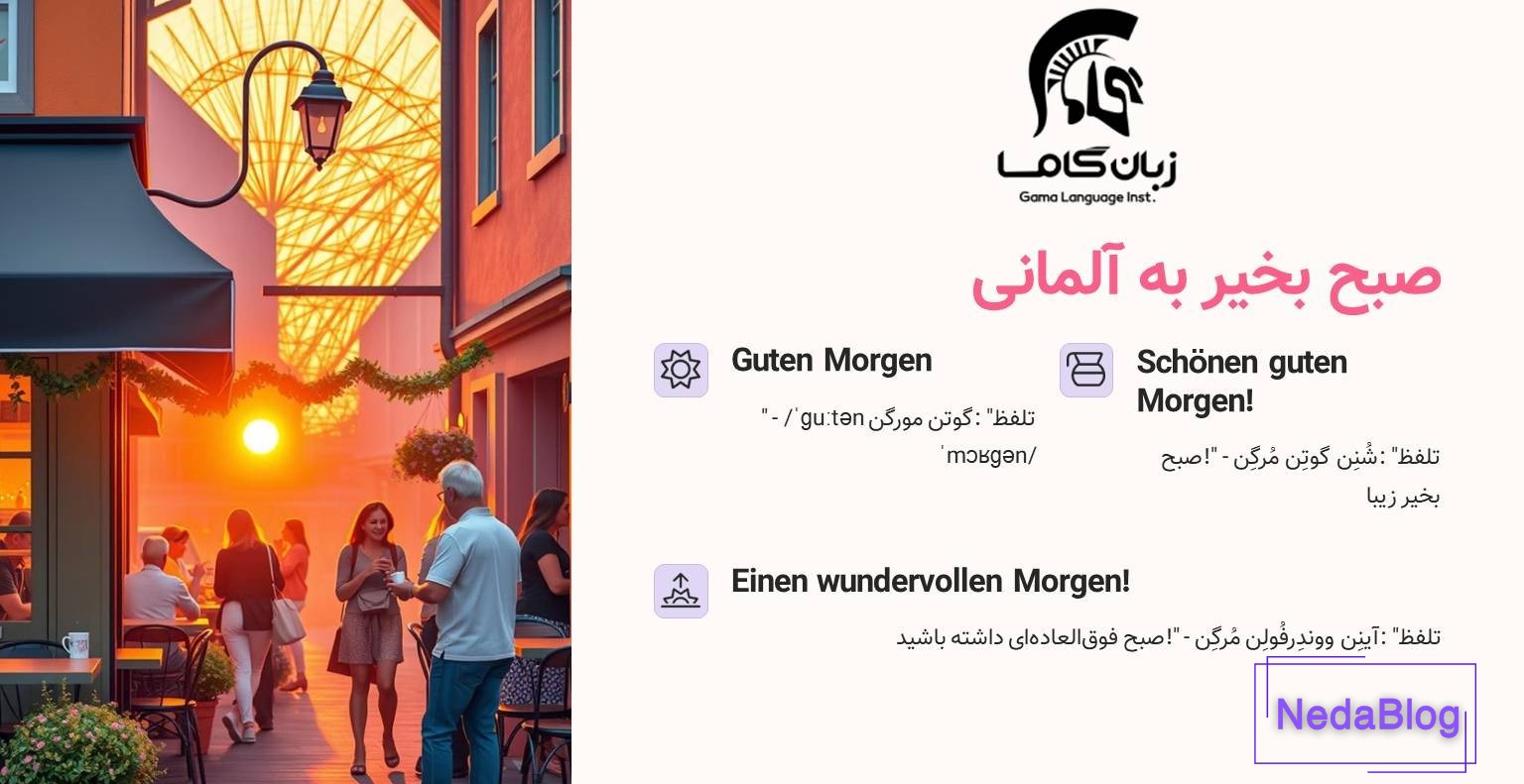 صبح بخیر به آلمانی