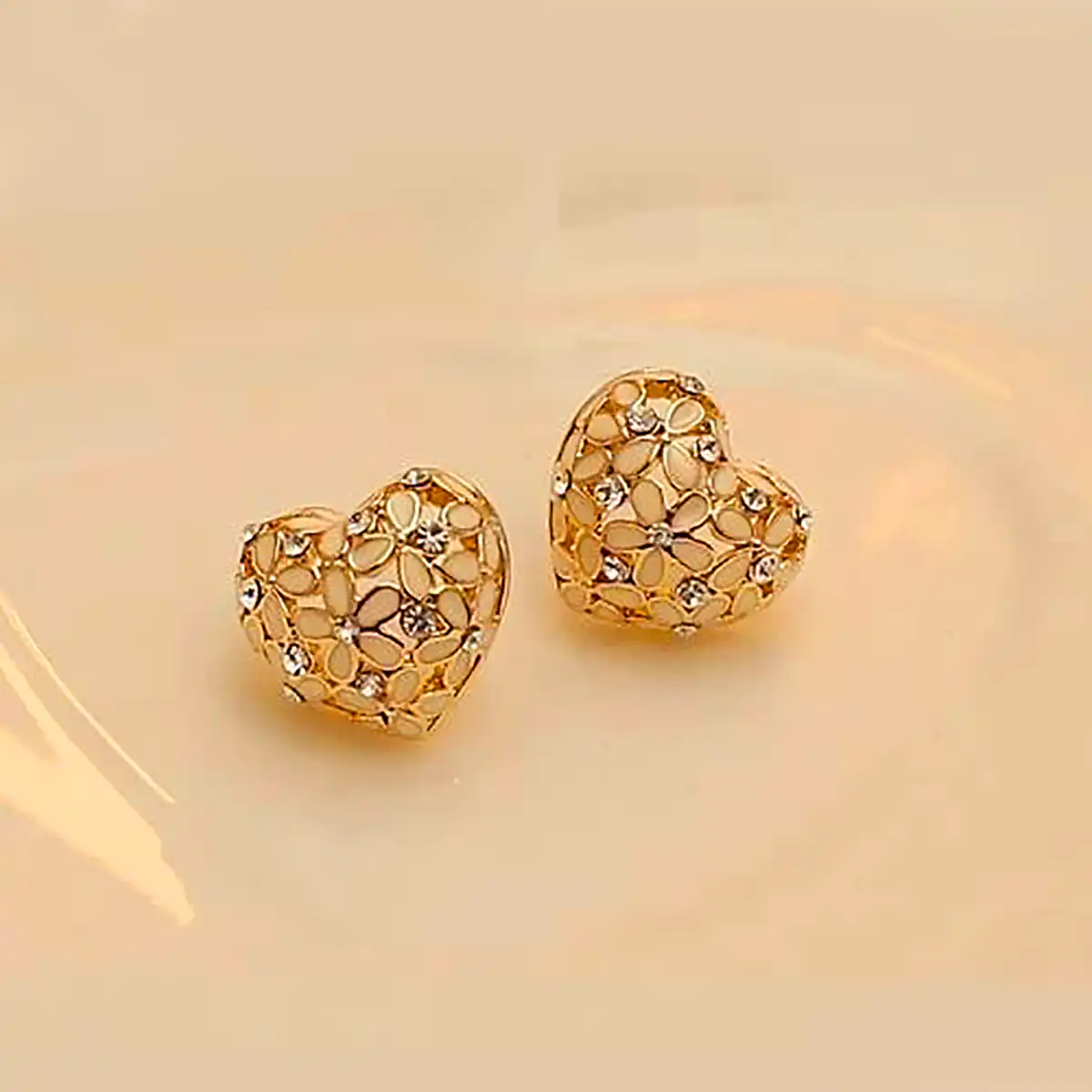 گوشواره میخی طلا جدید