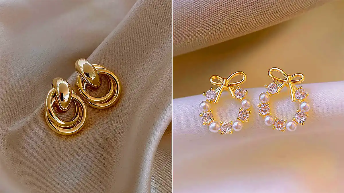 گوشواره طلا زیبا و خفن