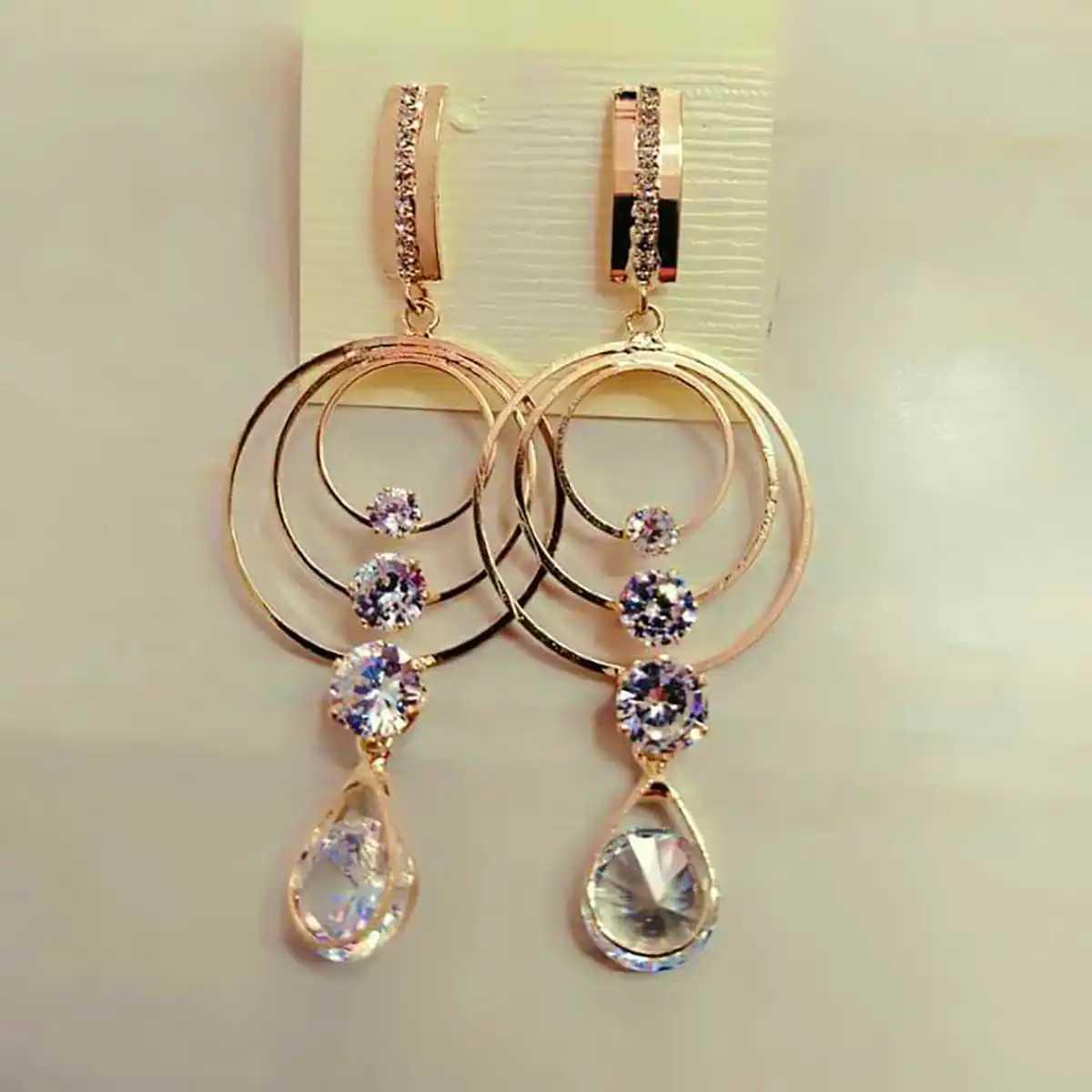 گوشواره مجلسی طلا جدید