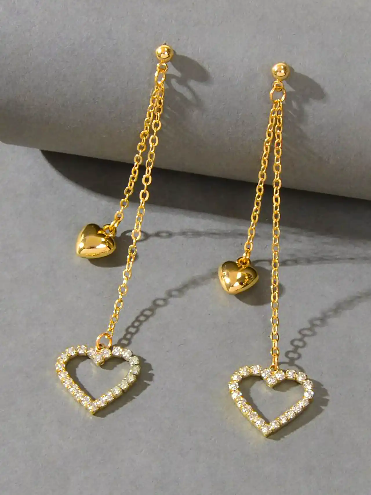 گوشواره طلا آویزی