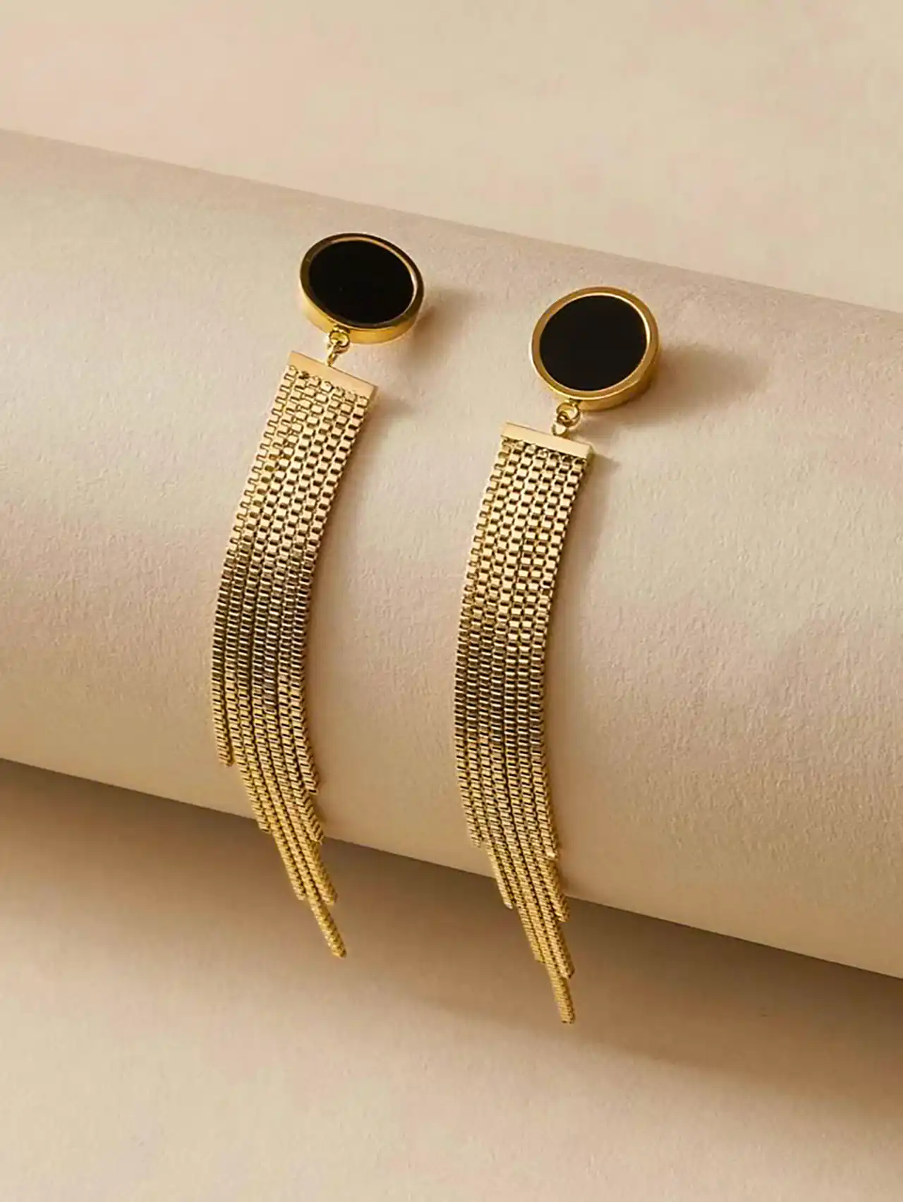 گوشواره طلا آویزی