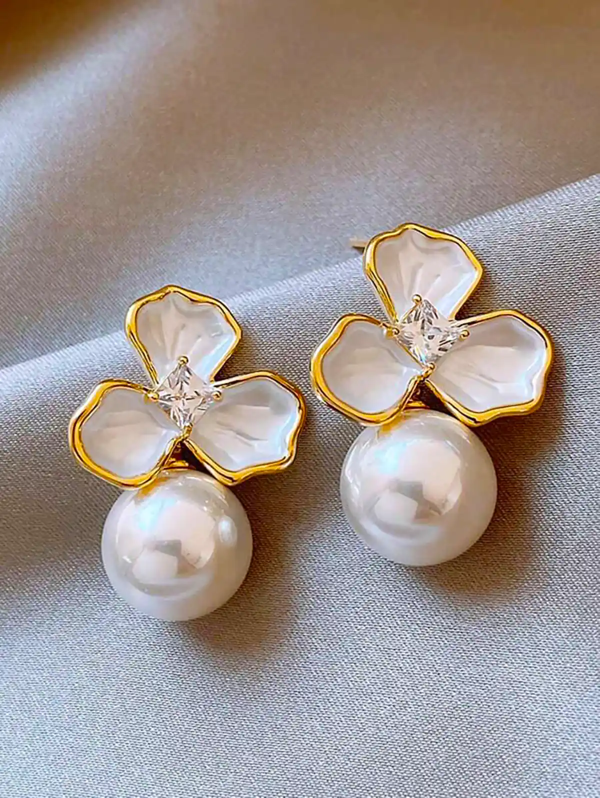 گوشواره طلا مرواریدی