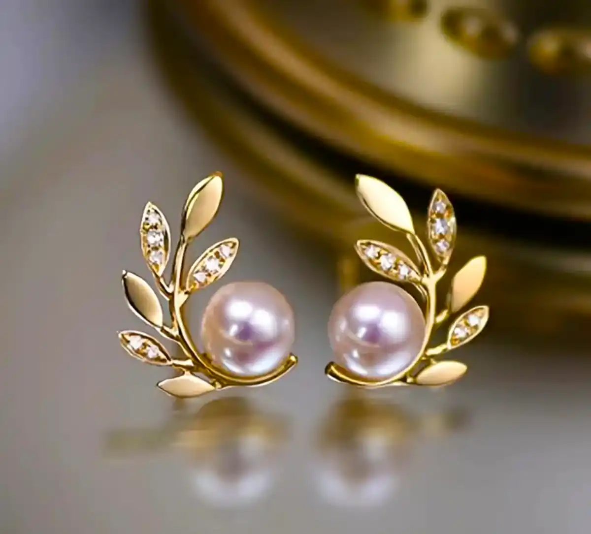 گوشواره طلا مرواریدی