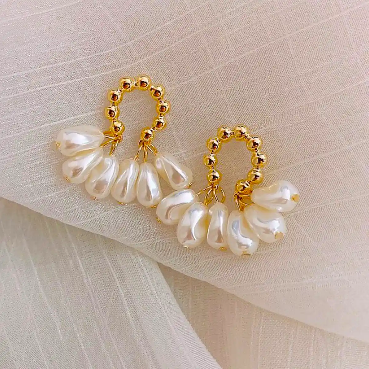 گوشواره طلا مرواریدی