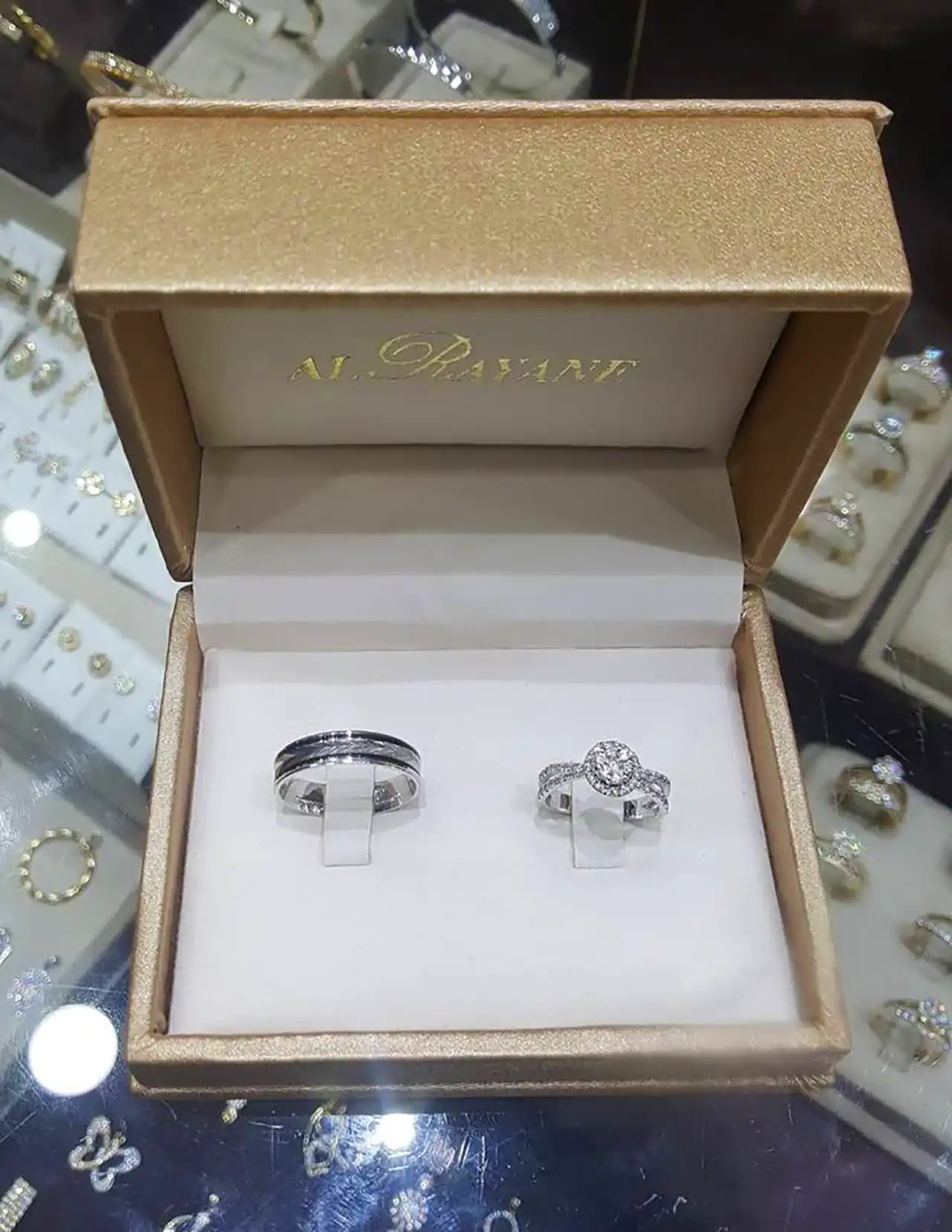 حلقه نشون جواهری عروس