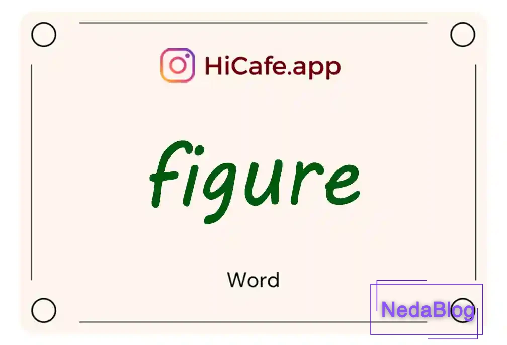 Meaning and usage of figure word