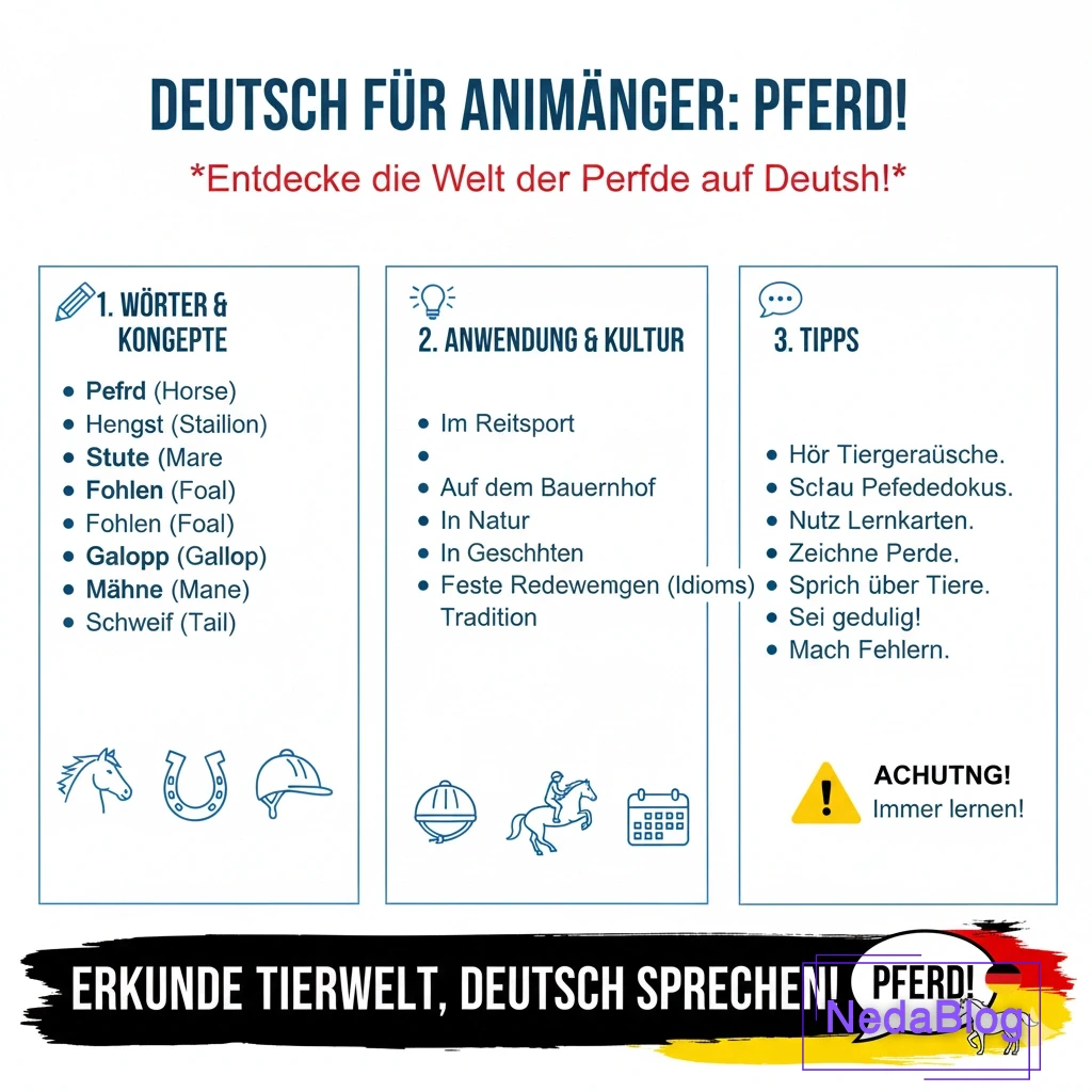 اسب به آلمانی