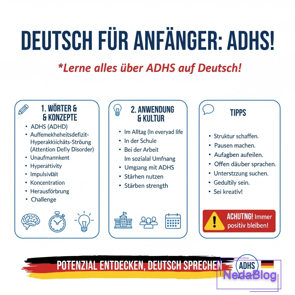 بیش فعالی به آلمانی