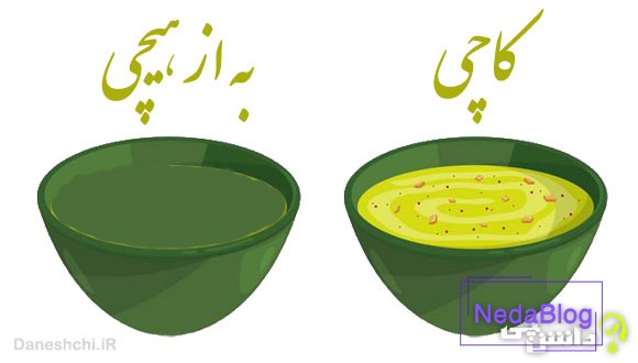 ضرب المثل کاچی به از هیچی