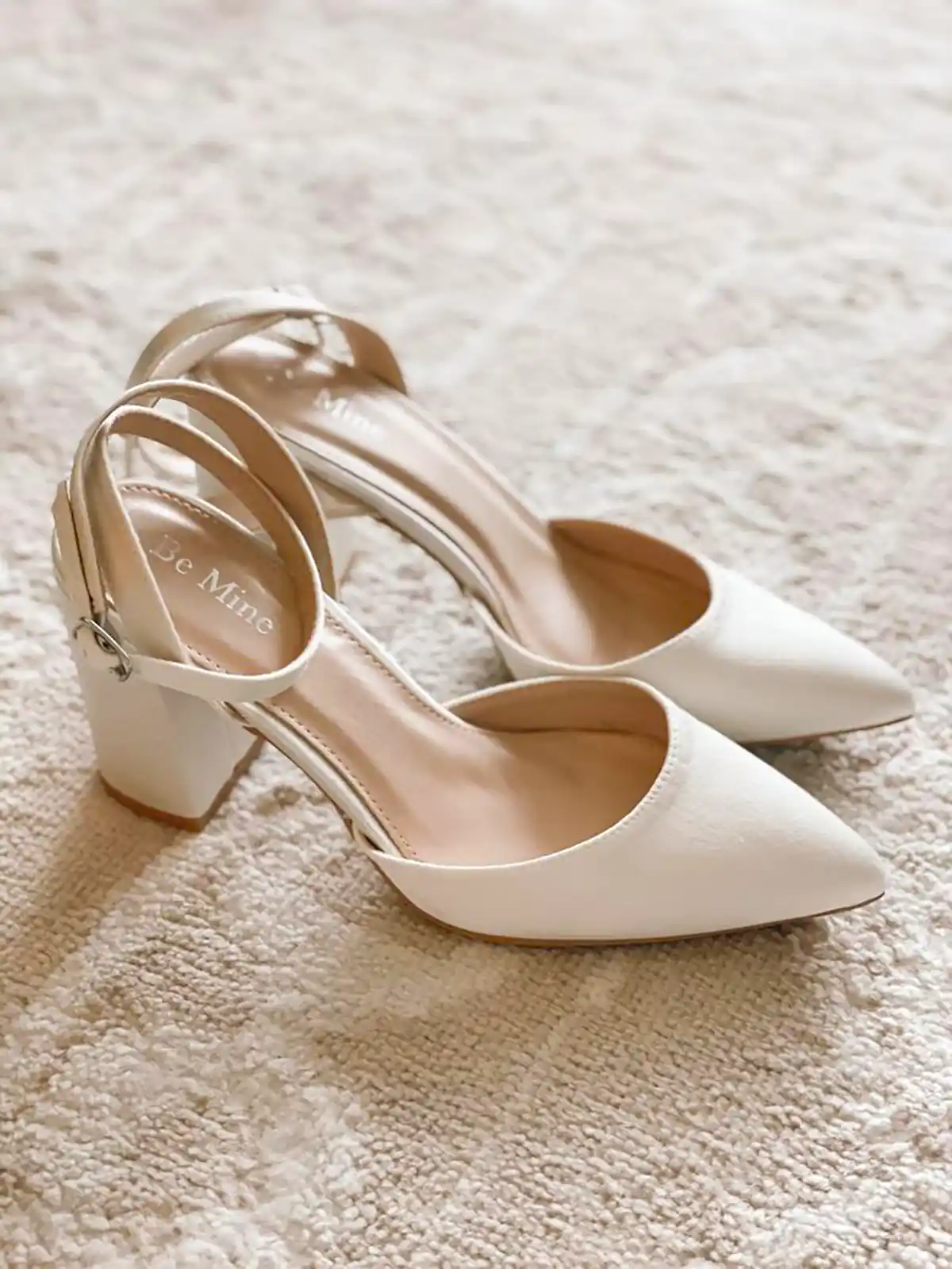 کفش مجلسی سفید شیک