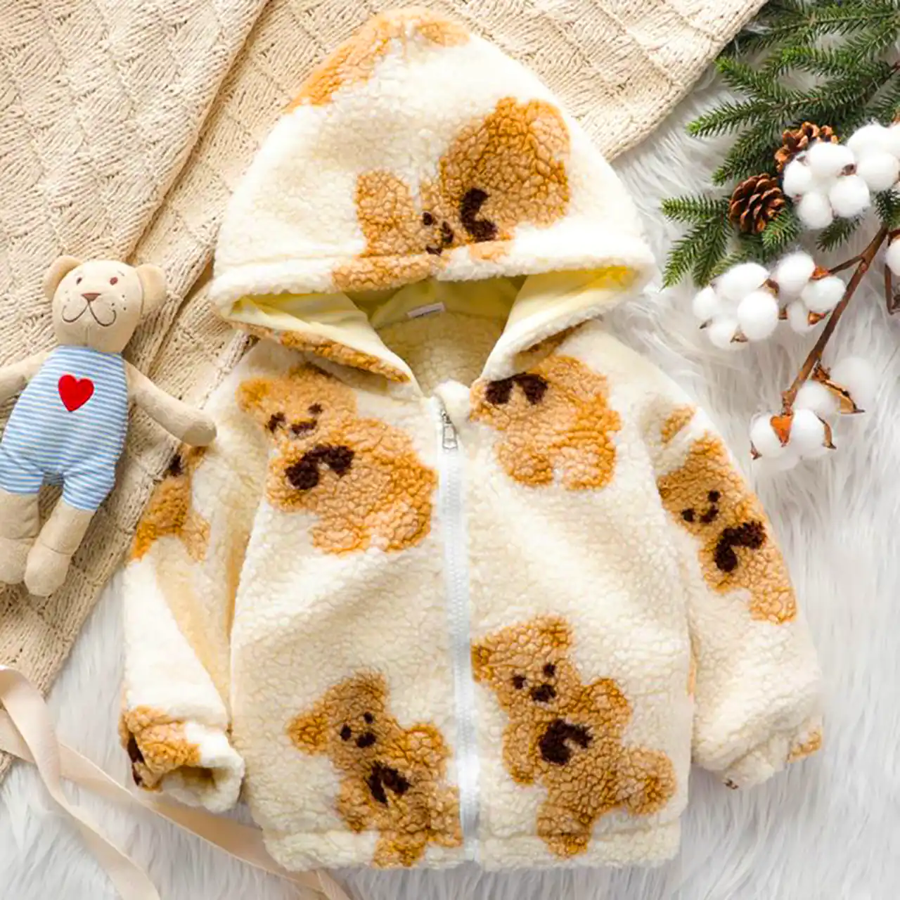 کاپشن بچه گانه زیبا