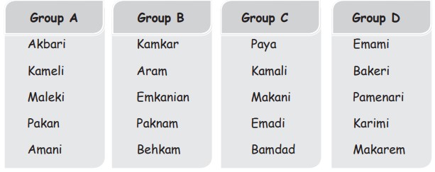 جواب و معنی صفحه ۳۶ کتاب کار زبان هفتم