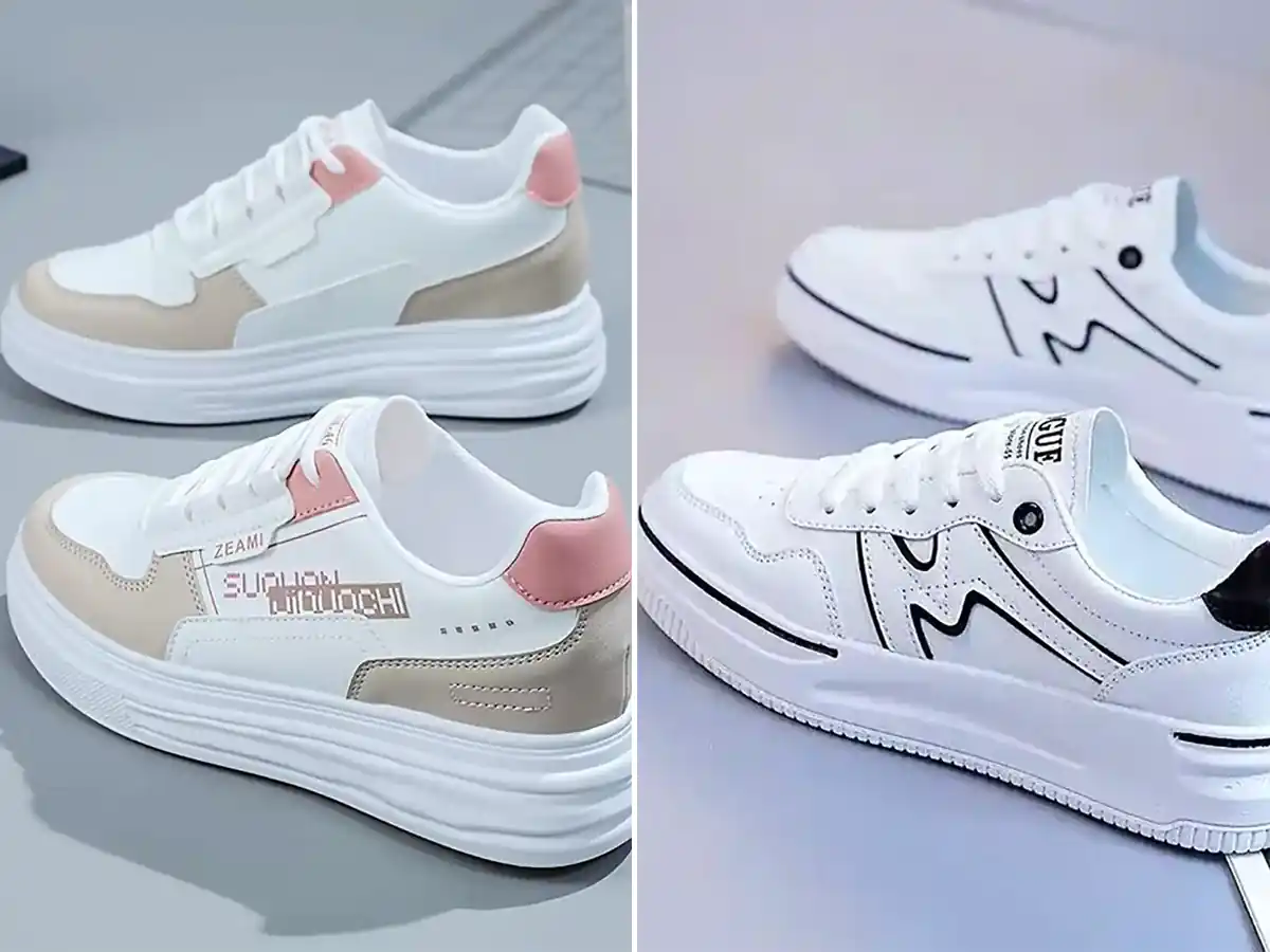 کتونی سفید مردانه شیک