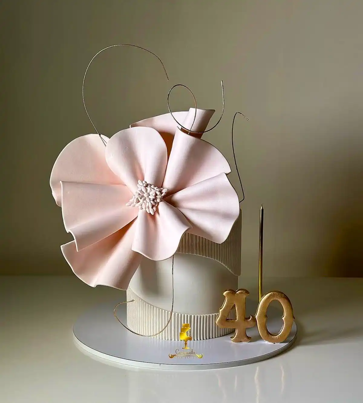 کیک مدل پاپیونی زیبا