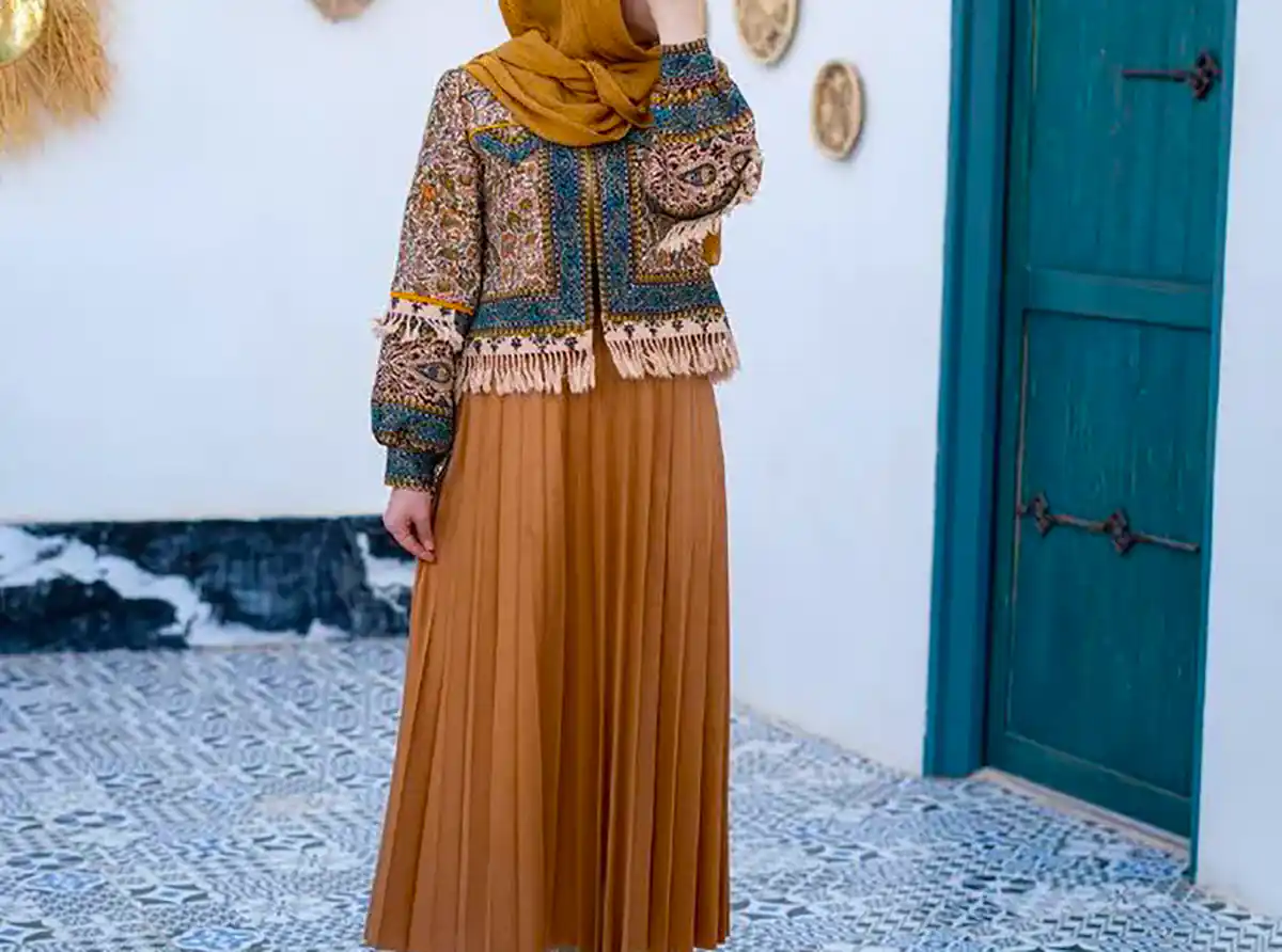 کت سارافون طرحدار شیک