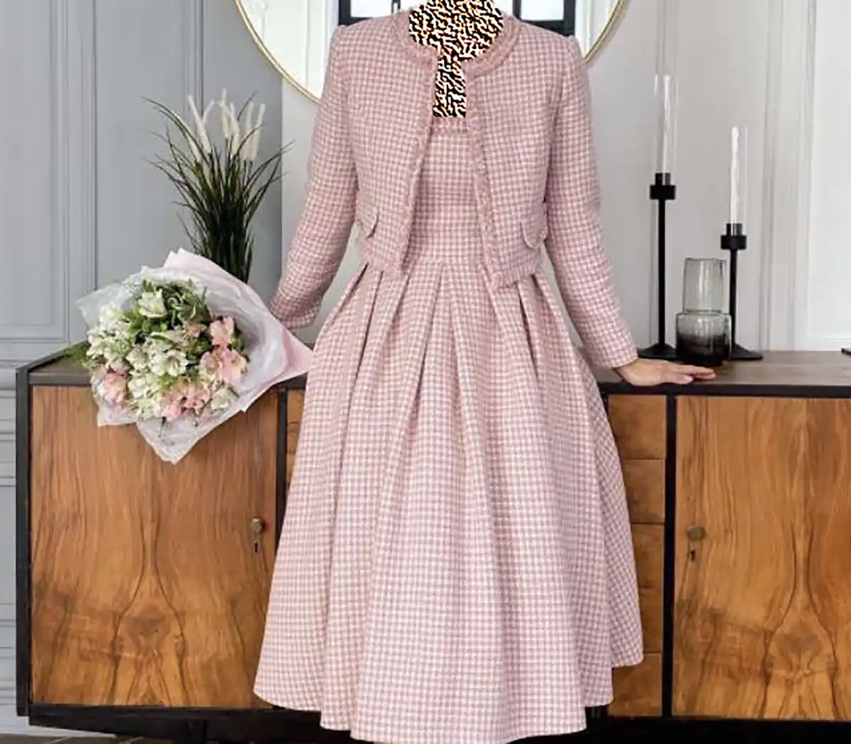 کت سارافون طرحدار شیک