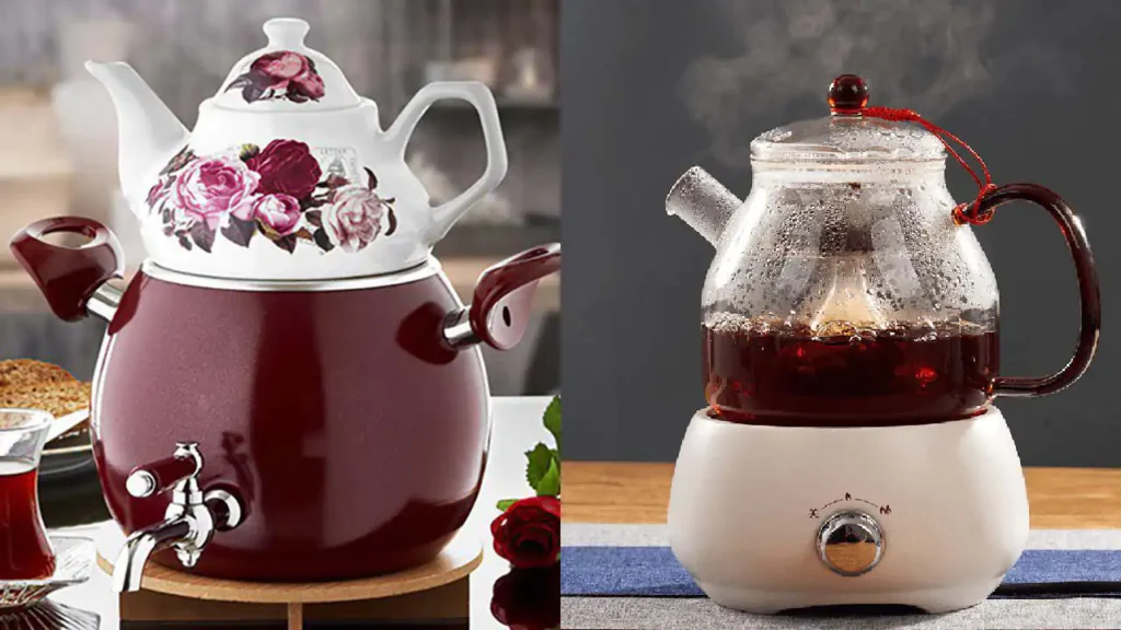 بهترین مدل کتری قوری + زیباترین مدل های کتری قوری شیک و لاکچری امسال