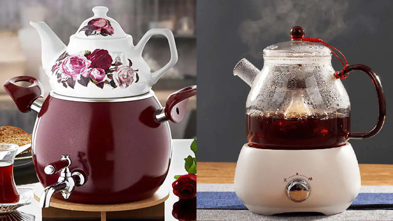 بهترین مدل کتری قوری + زیباترین مدل های کتری قوری شیک و لاکچری امسال