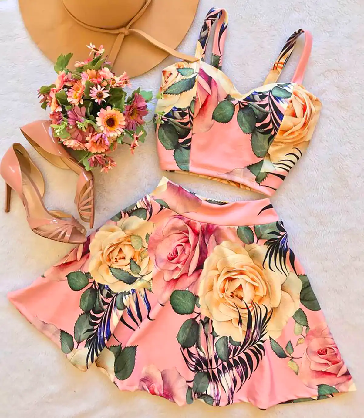 کراپ دامن ترند دخترانه