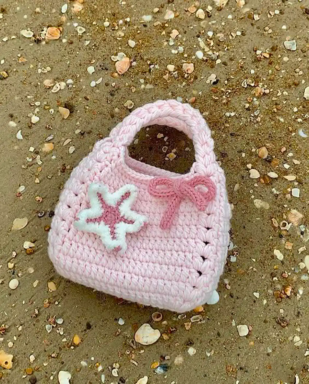 کیف دستی بافتنی شیک