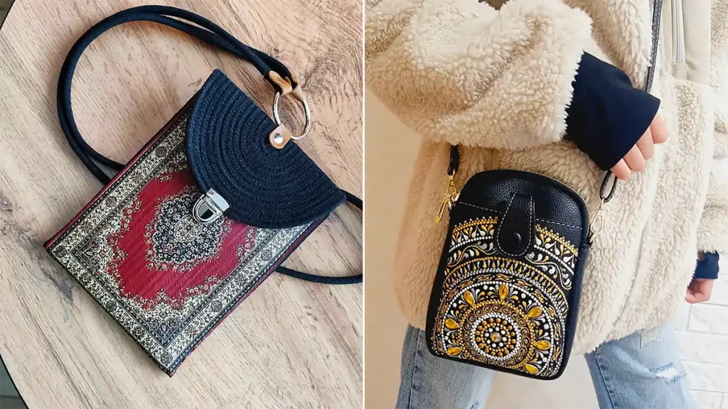 کیف جاموبایلی سنتی زیبا