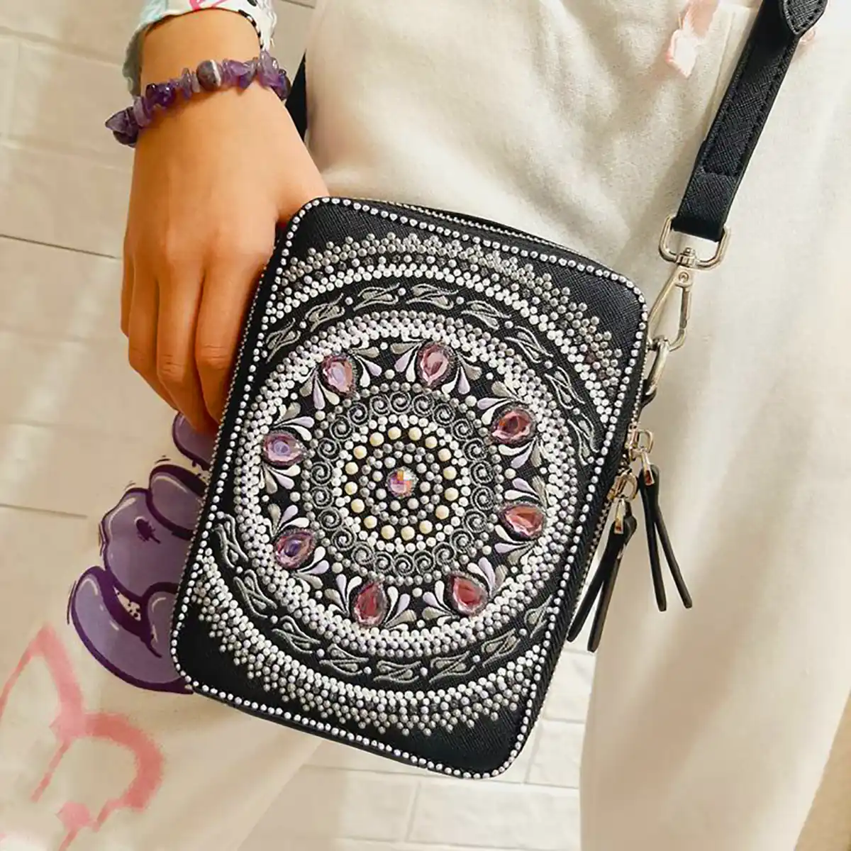 کیف جاموبایلی سنتی زیبا