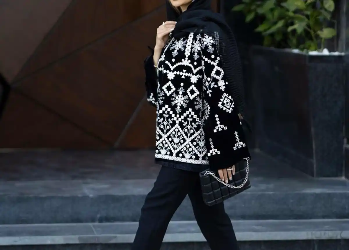 کت سوزن دوزی شده ترند