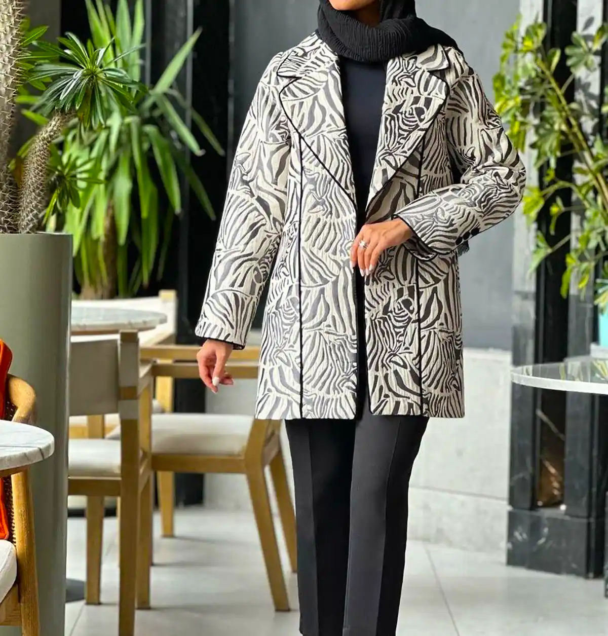 کت سوزن دوزی شده ترند