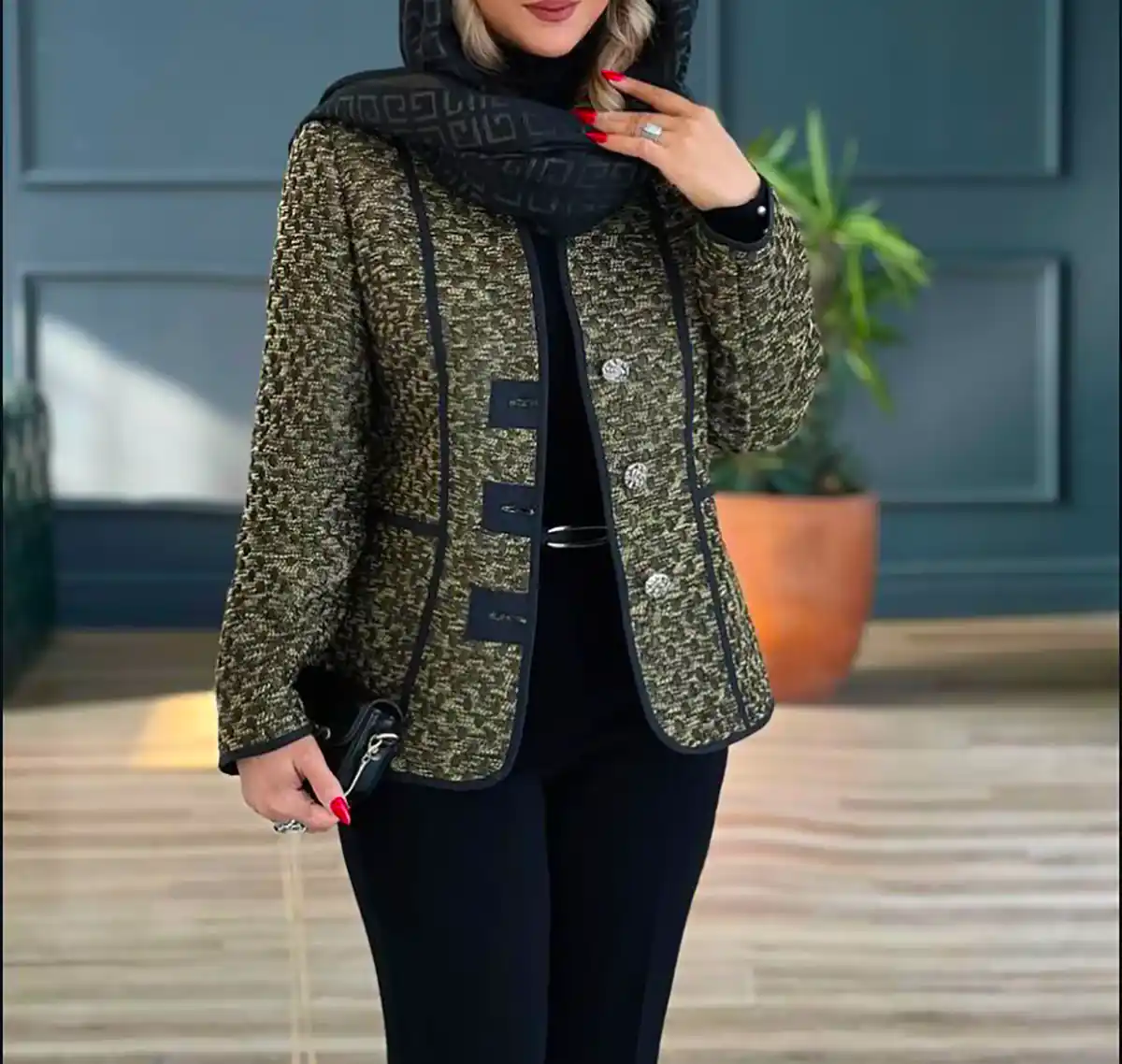 کت سوزن دوزی شده ترند