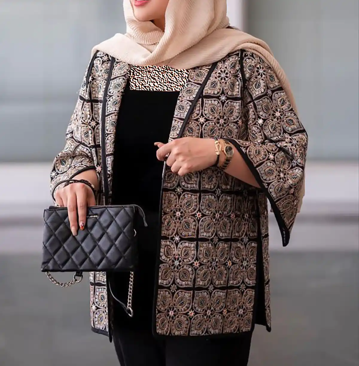 کت سوزن دوزی شده ترند