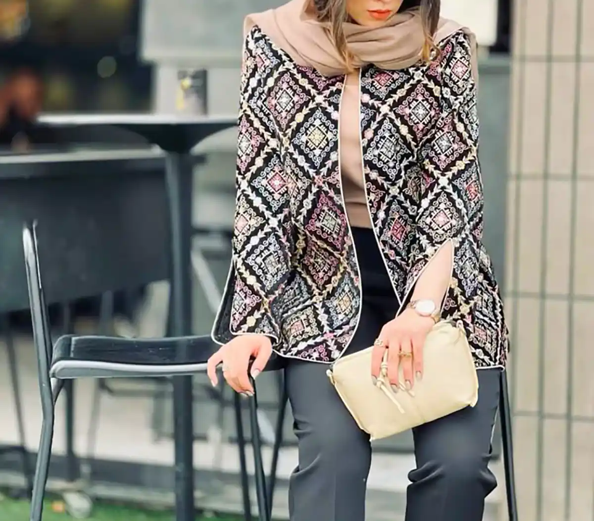 کت سوزن دوزی شده ترند