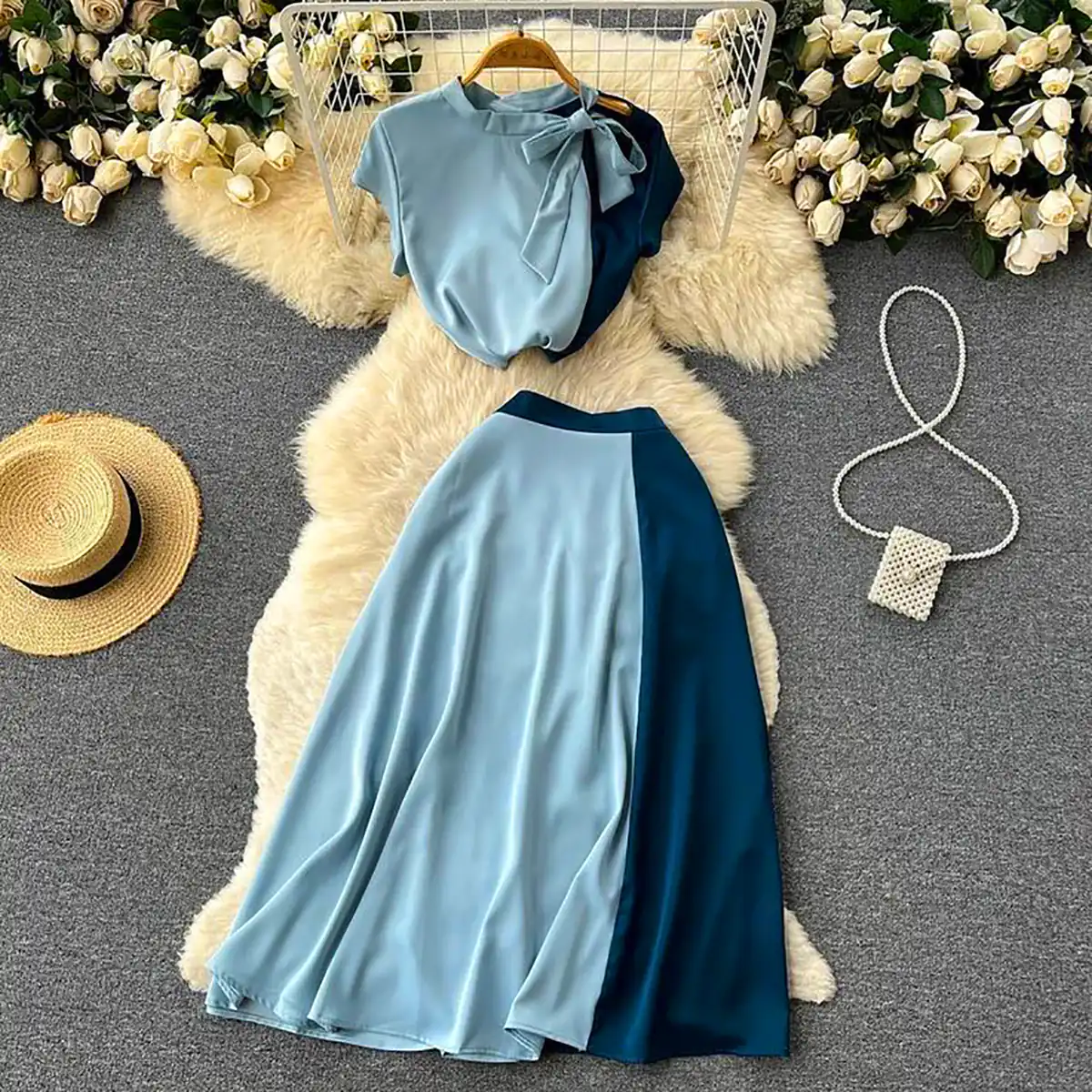 کراپ دامن ترند و زیبا