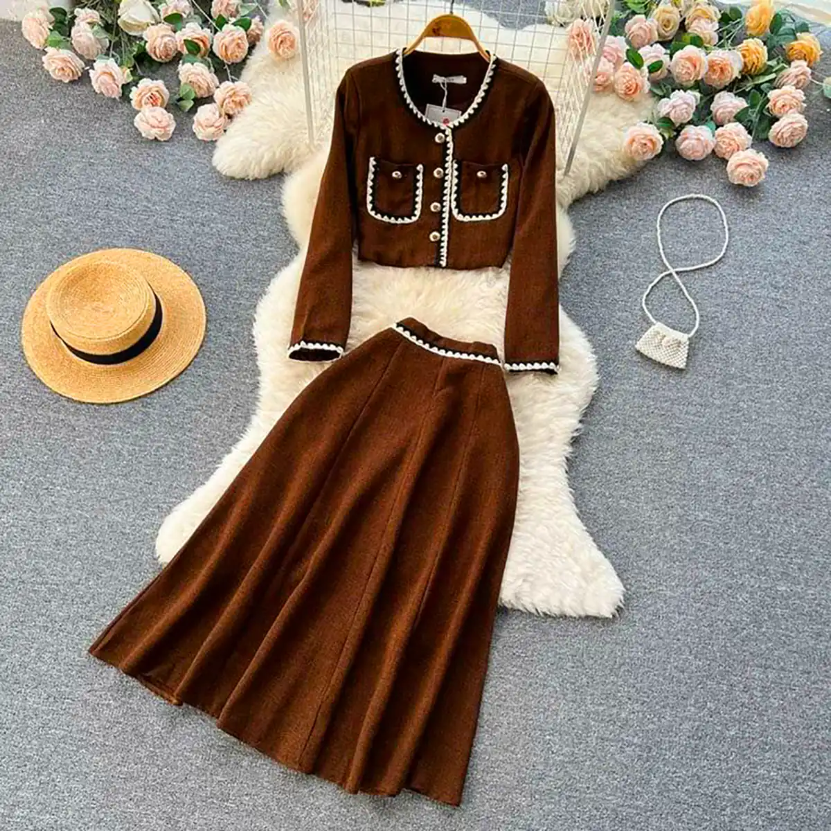 کراپ دامن ترند و زیبا