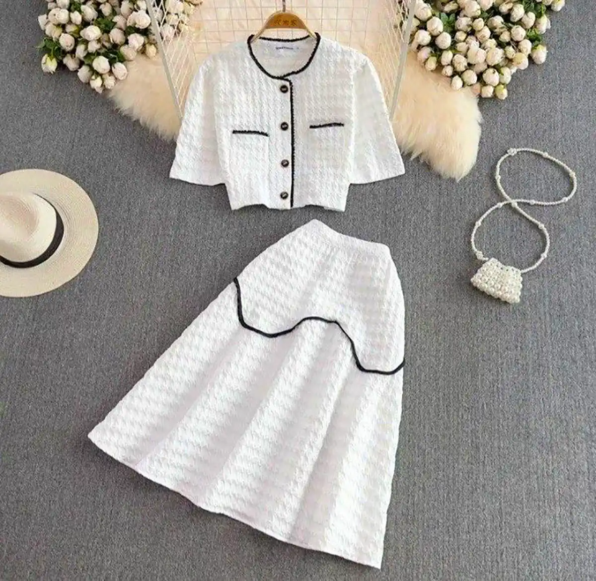 کراپ دامن ترند و زیبا