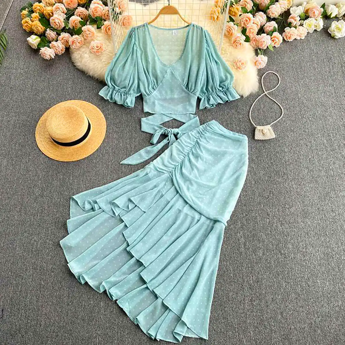 کراپ دامن ترند و زیبا