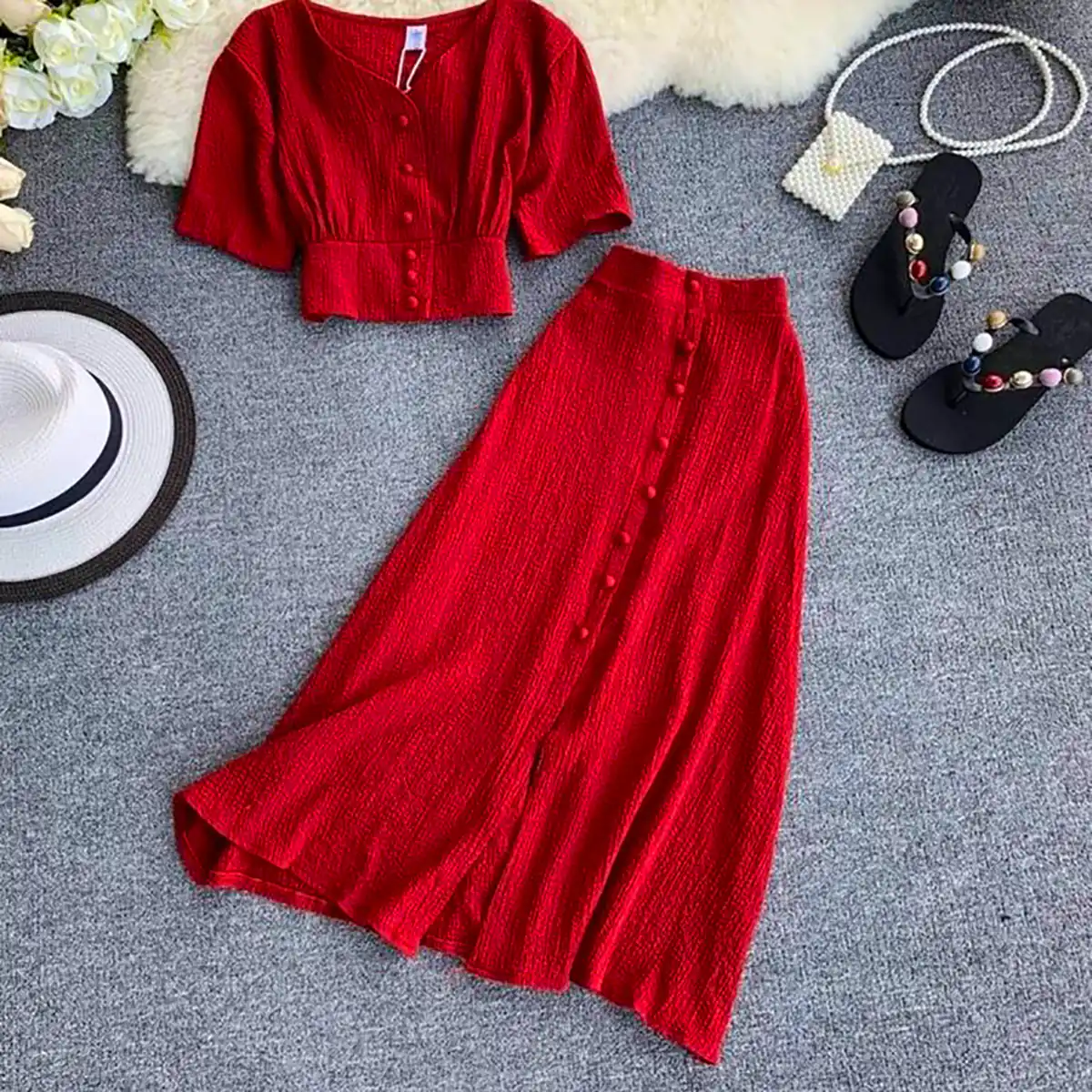 کراپ دامن ترند و زیبا