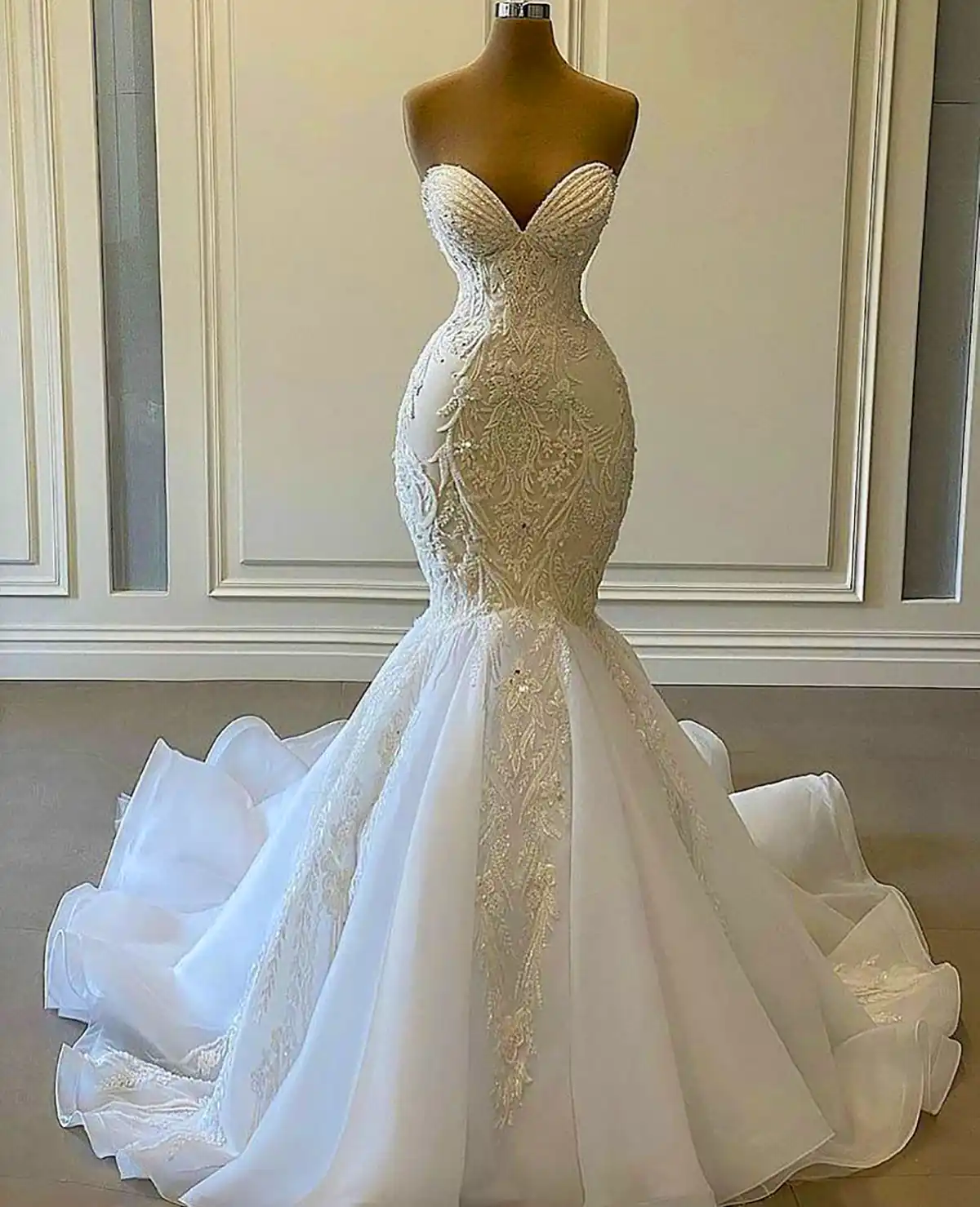 لباس عروس اروپایی با کلاس