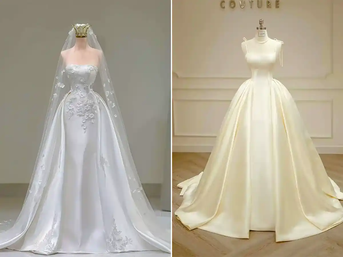 لباس عروس پرنسسی شیک