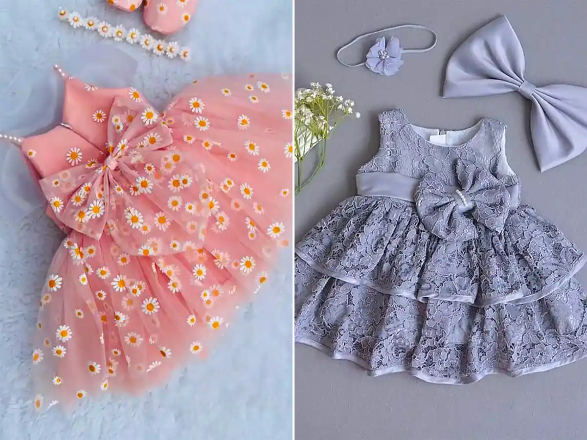 لباس مجلسی نوزادی ترند