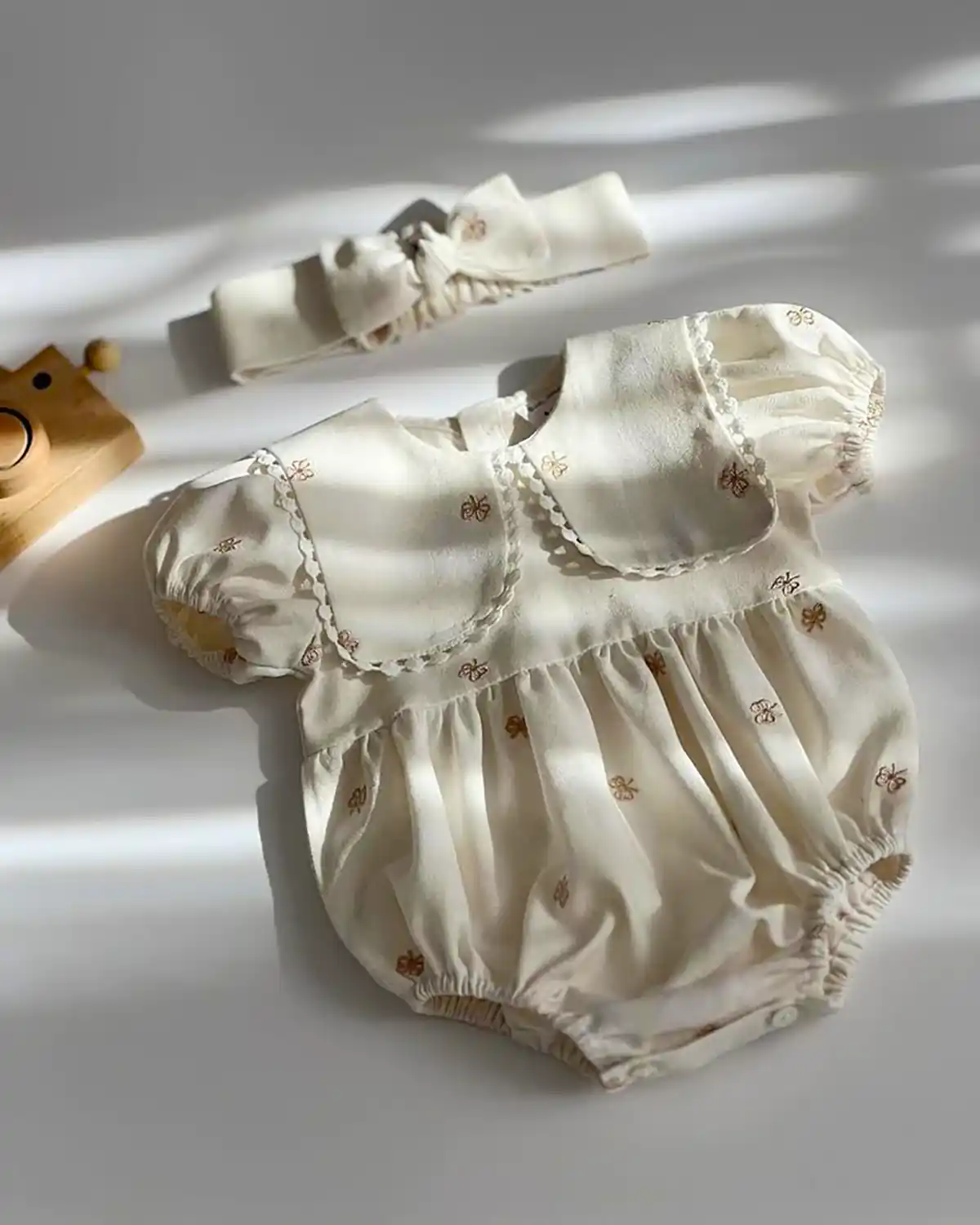 لباس سرهمی نوزادی شیک