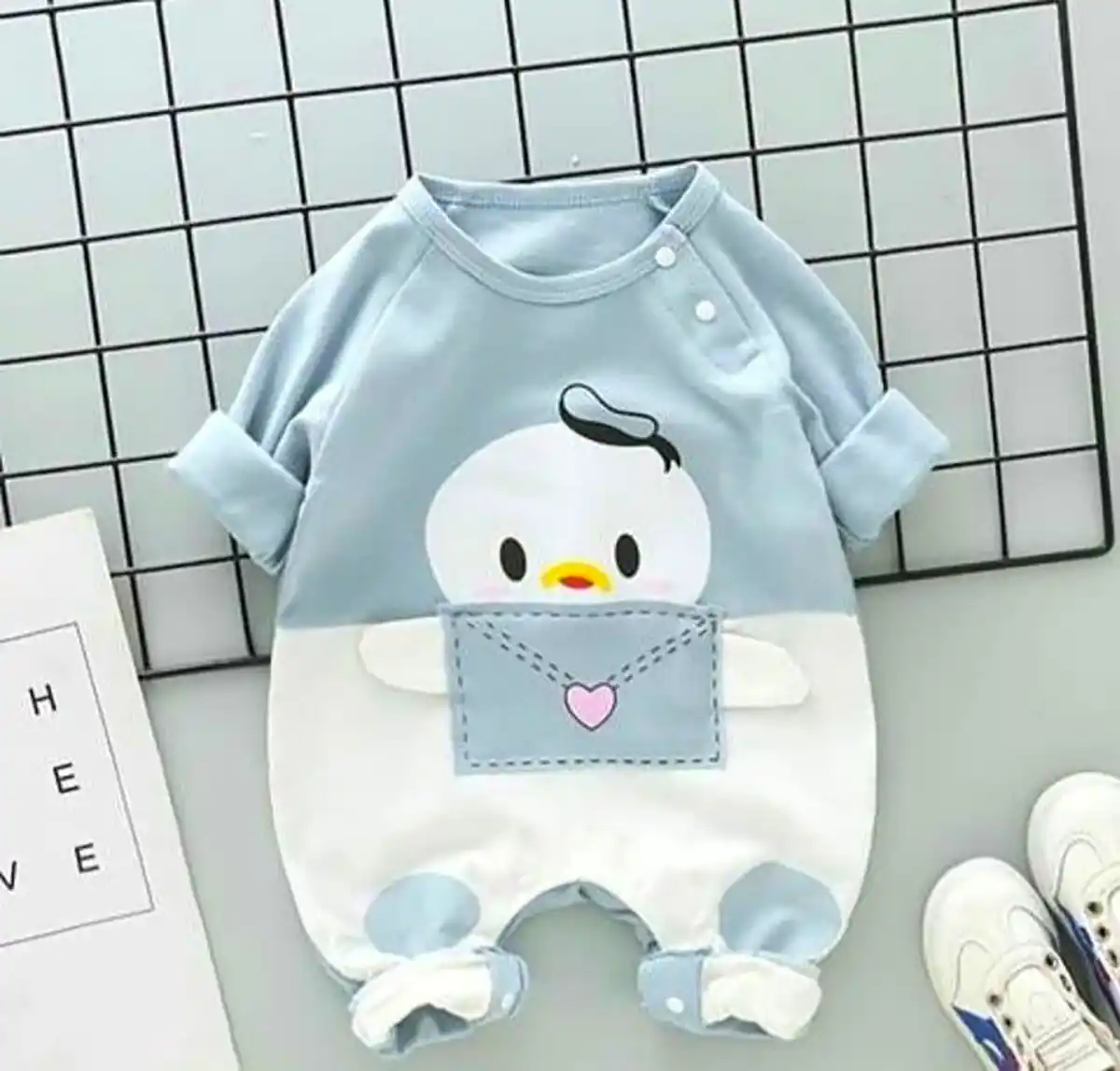 لباس سرهمی نوزادی شیک