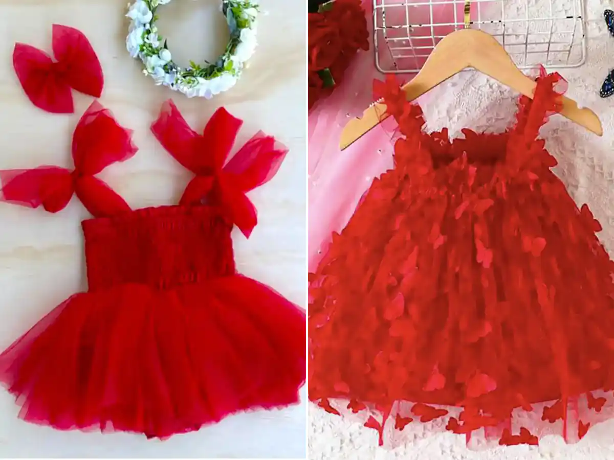 لباس توری بچه گانه مجلسی