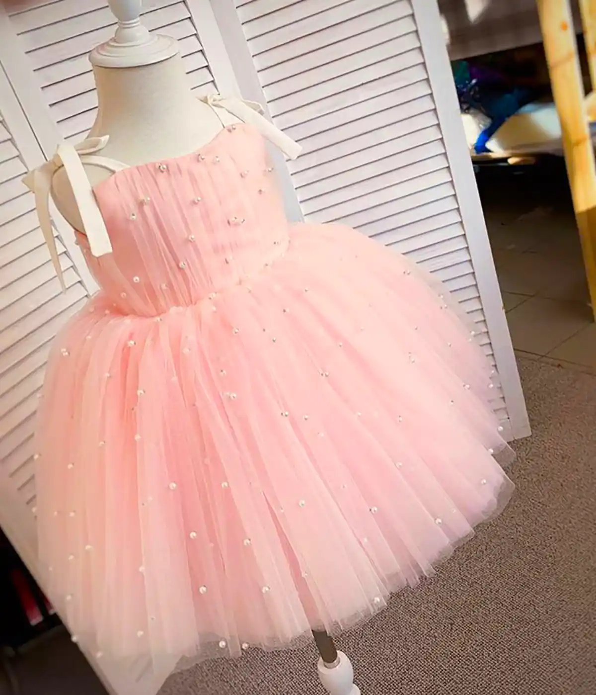 لباس توری بچه گانه مجلسی